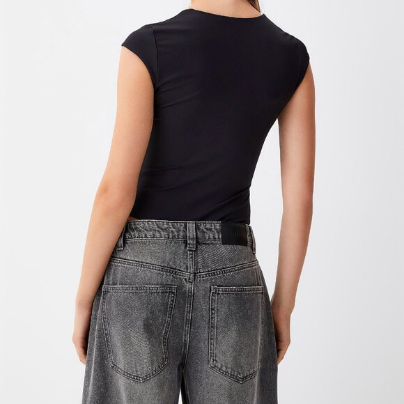 NWT Square Neck DL Nylon Bodysuit - Picture 2 of 3